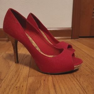 Christian Siriano Open Toed Heels